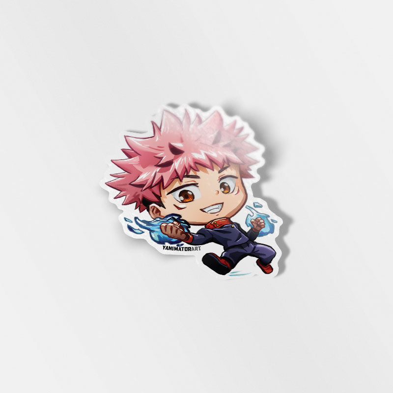 Yuji Itadori Vinyl Sticker