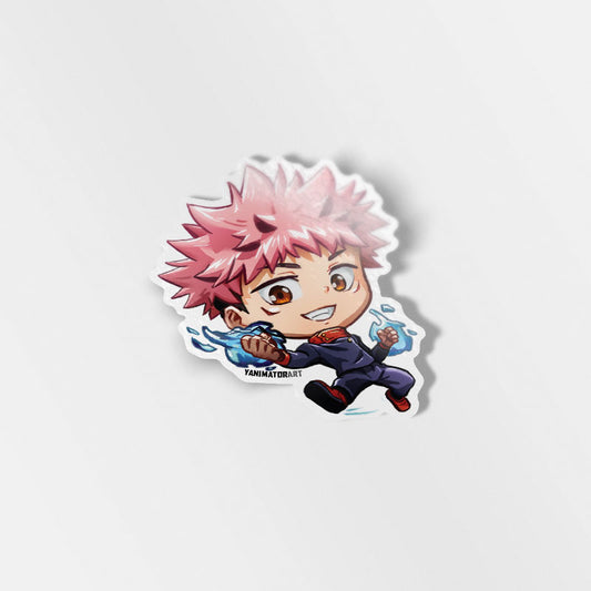Yuji Itadori Vinyl Sticker