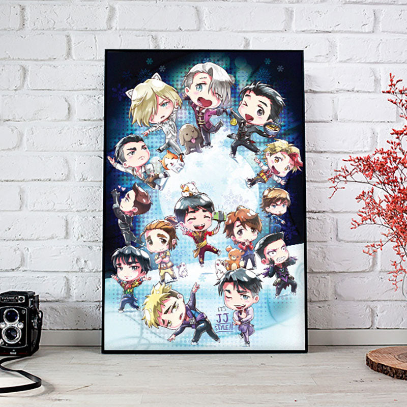 Yuri Chibi Poster Print