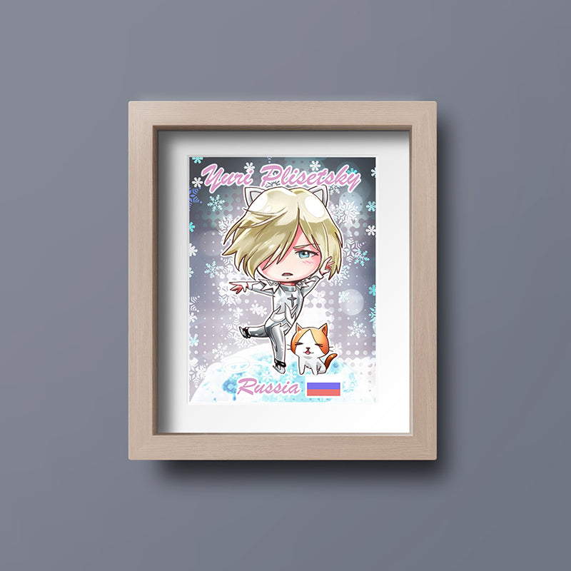 Yurio Plisetsky Mini Print