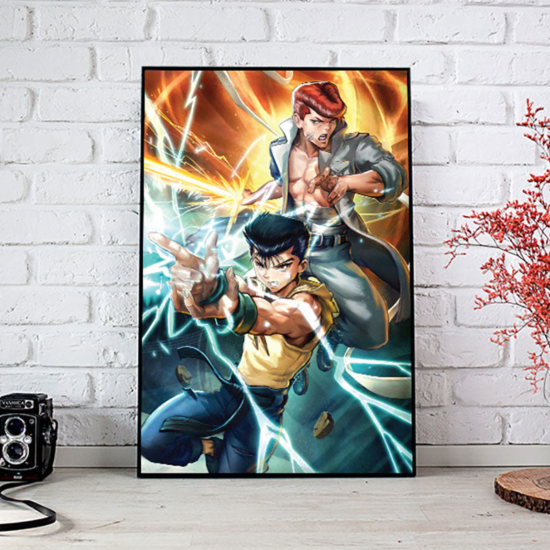 Yusuke & Kuwabara Poster Print