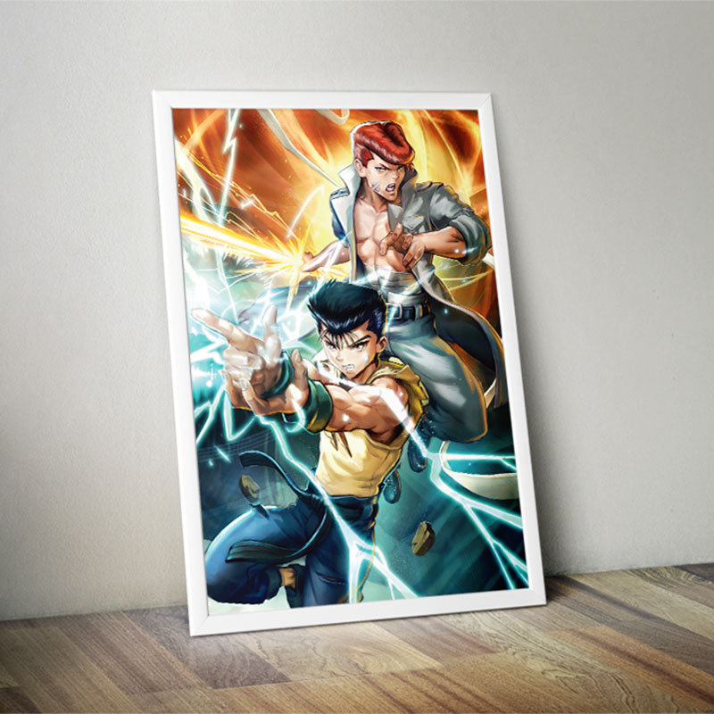 Yusuke & Kuwabara Poster Print