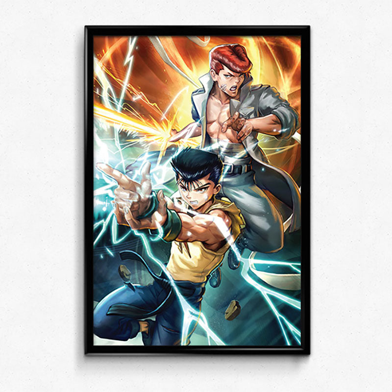 Yusuke & Kuwabara Poster Print