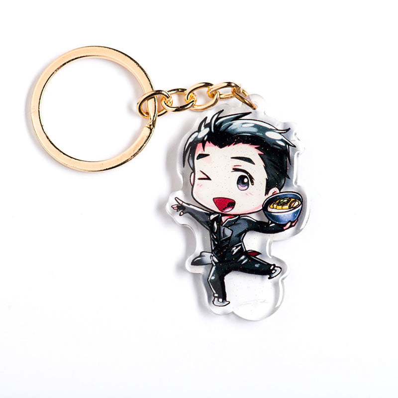 Yuri Katsuki Acrylic Charm Keychain
