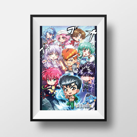 YYH Chibi Poster Print