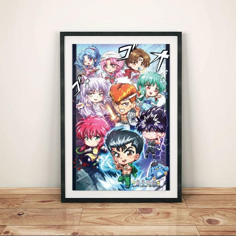 YYH Chibi Poster Print