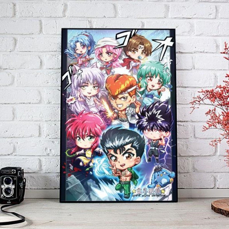 YYH Chibi Poster Print