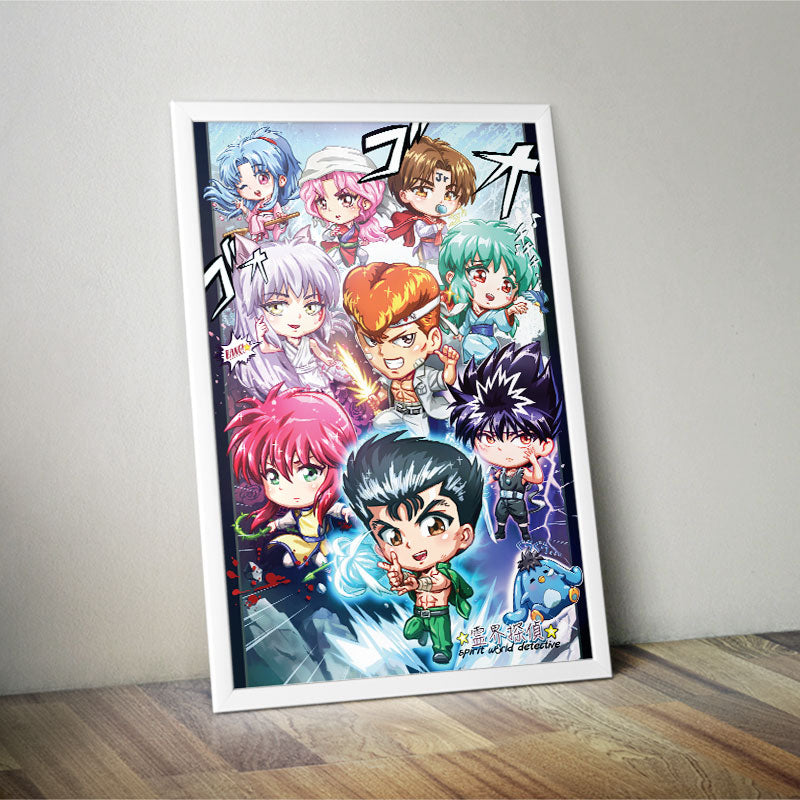 YYH Chibi Poster Print