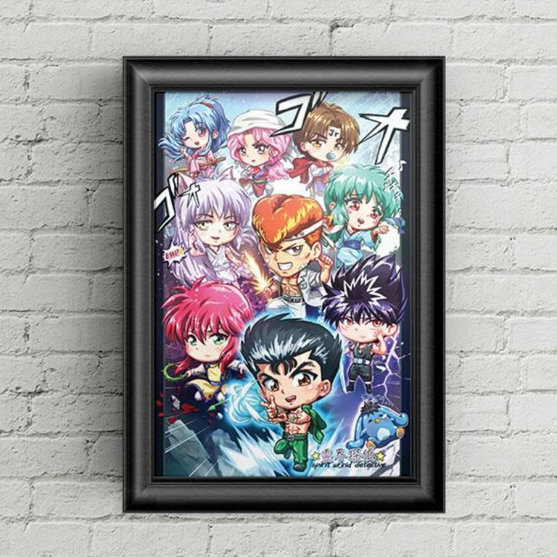 YYH Chibi Poster Print
