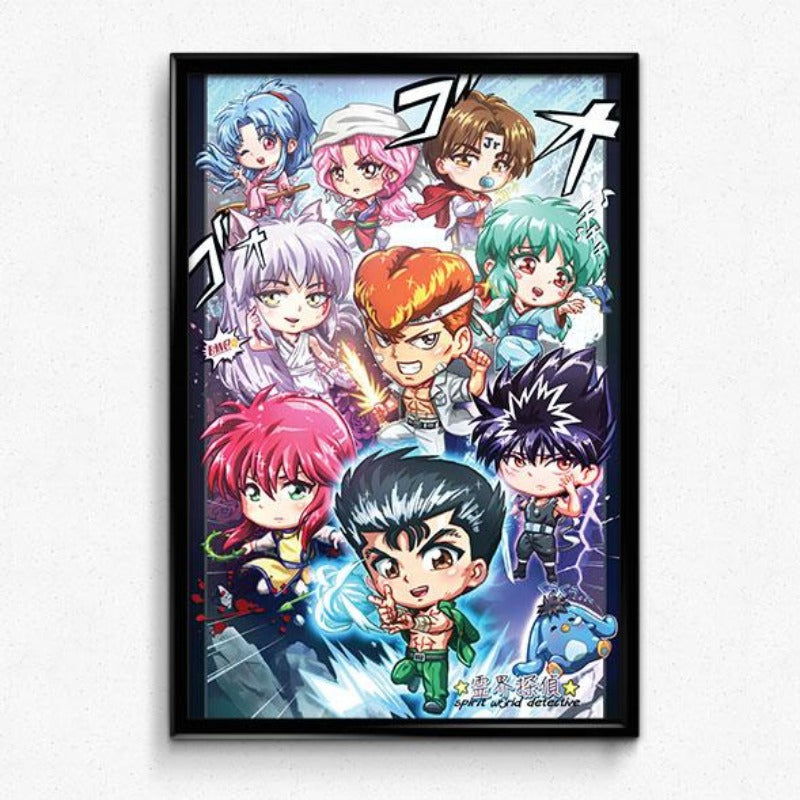YYH Chibi Poster Print