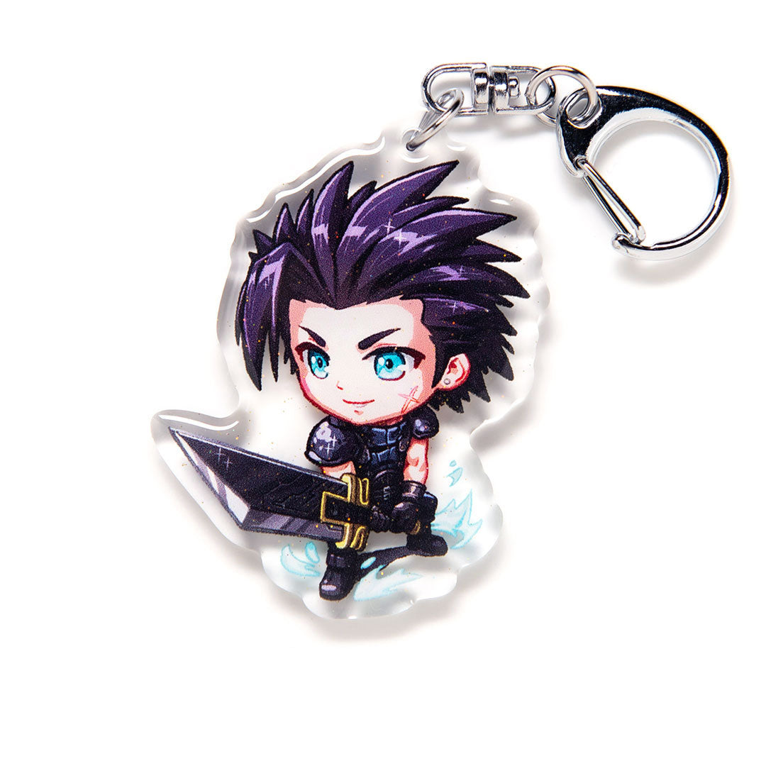 Zack Fair Acrylic Charm Keychain