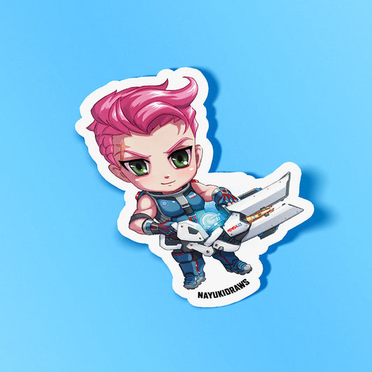 Zarya Vinyl Sticker