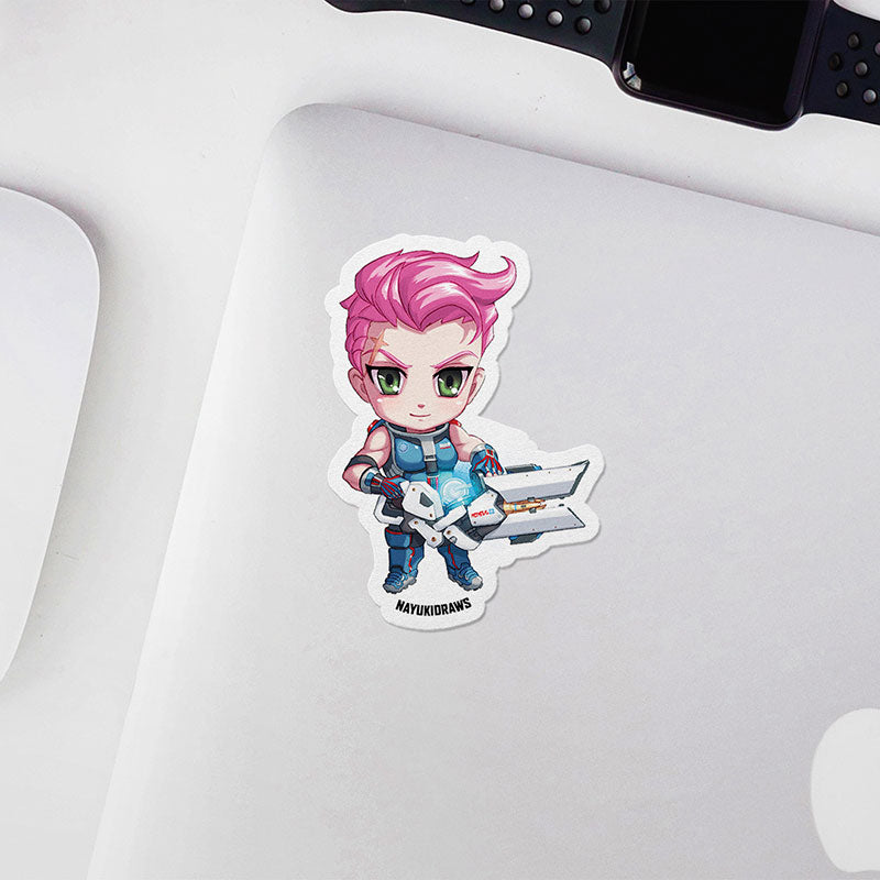 Zarya Vinyl Sticker