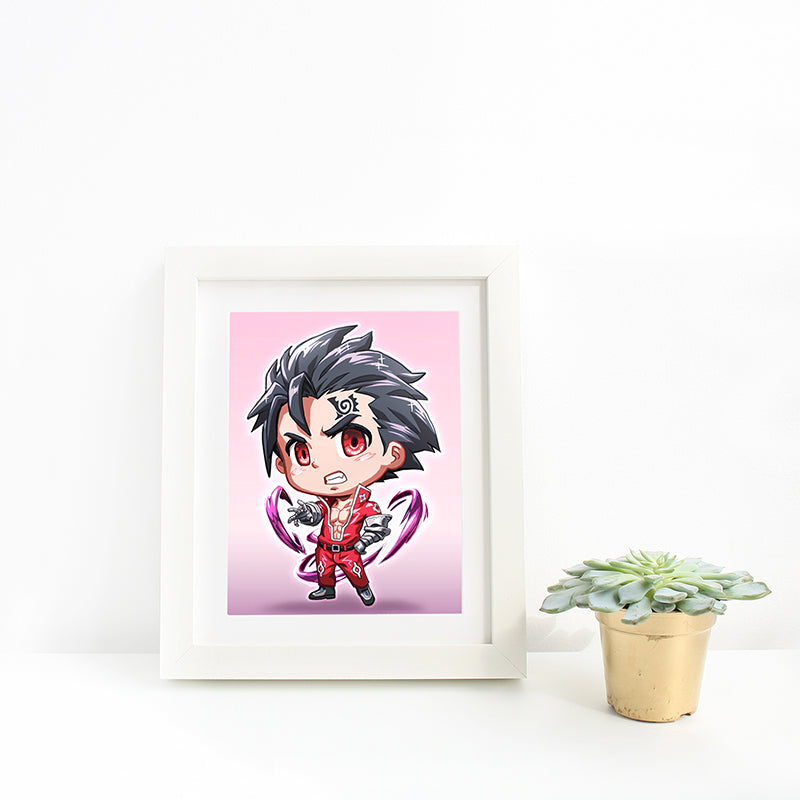 Zeldris Mini Print