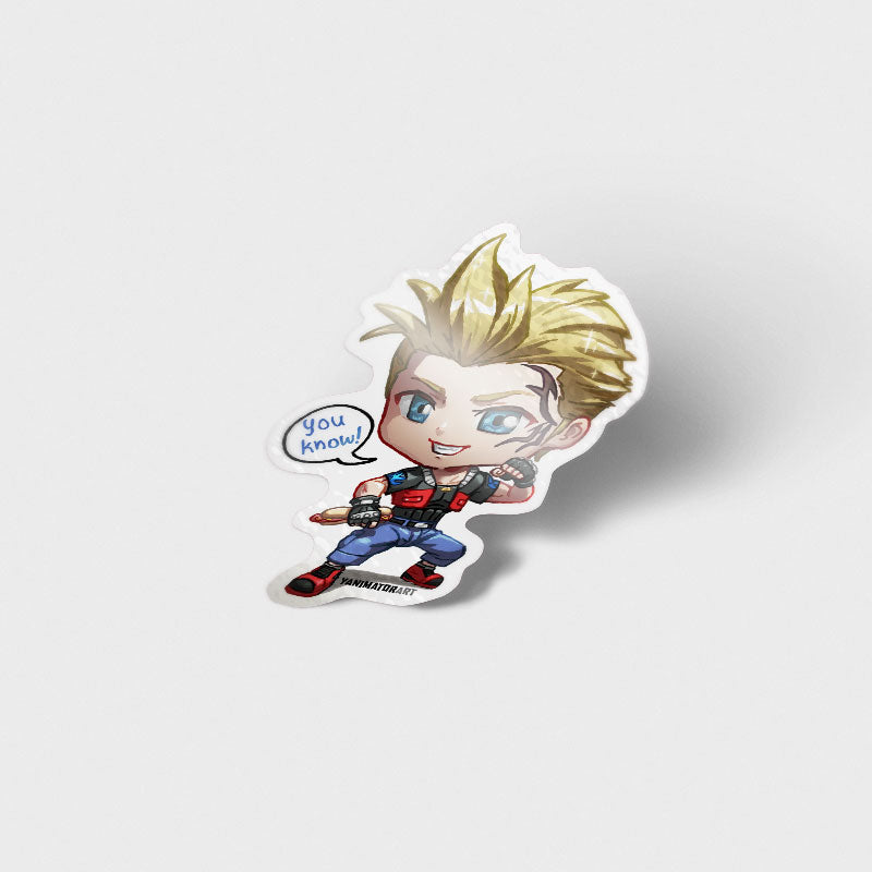 Zell Dincht Vinyl Sticker