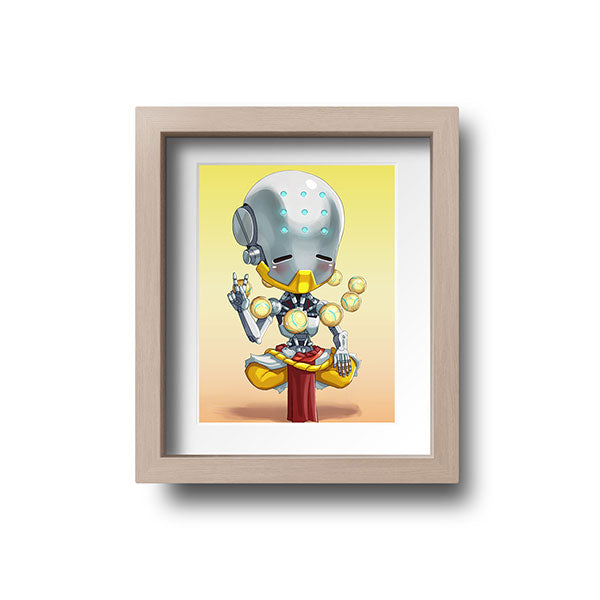 Zenyatta Chibi Mini Print