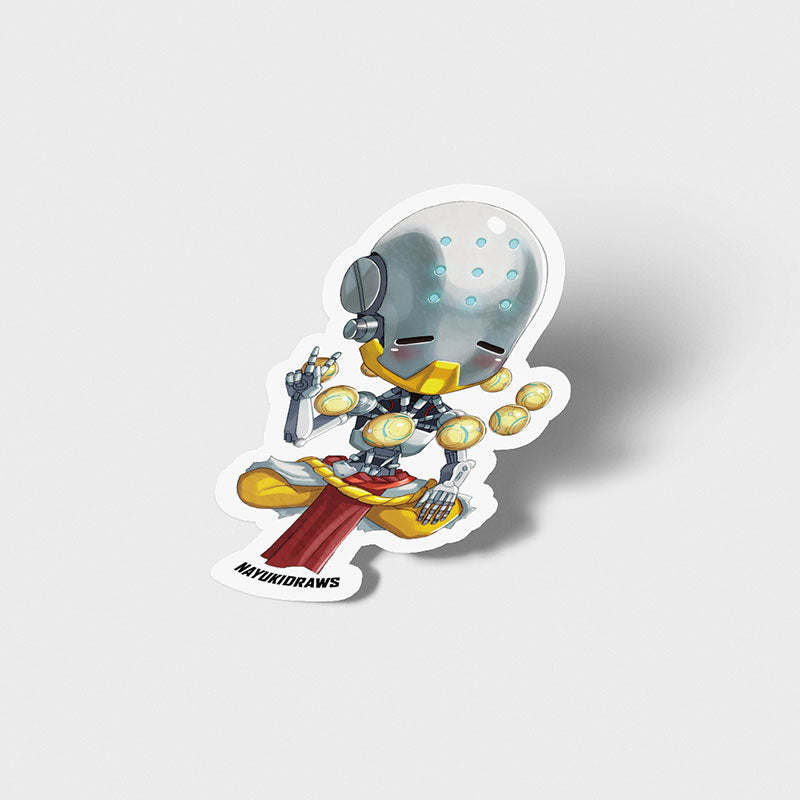 Zenyatta Vinyl Sticker