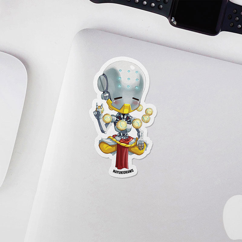 Zenyatta Vinyl Sticker