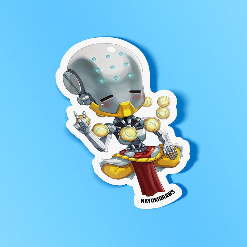 Zenyatta Vinyl Sticker
