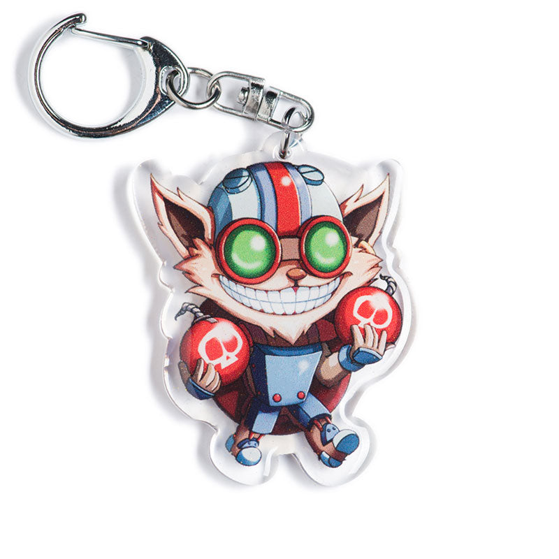 Ziggs Acrylic Keychain - nayukidraws