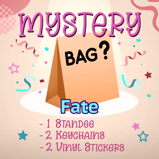 Fate Mystery Bag (1 Standee, 2 Keychains, 2 Vinyl Stickers)