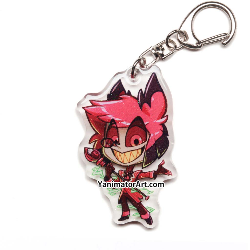 Hazbin Hotel Acrylic Charm Keychains FULL SET [10 PCS]