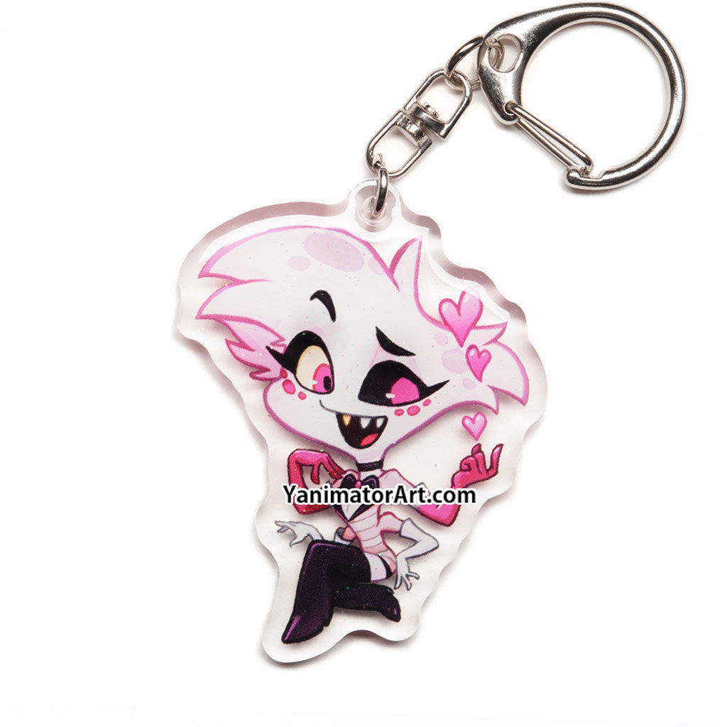 Hazbin Hotel Acrylic Charm Keychains FULL SET [10 PCS]