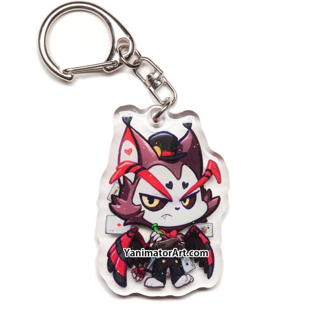 Hazbin Hotel Acrylic Charm Keychains FULL SET [10 PCS]