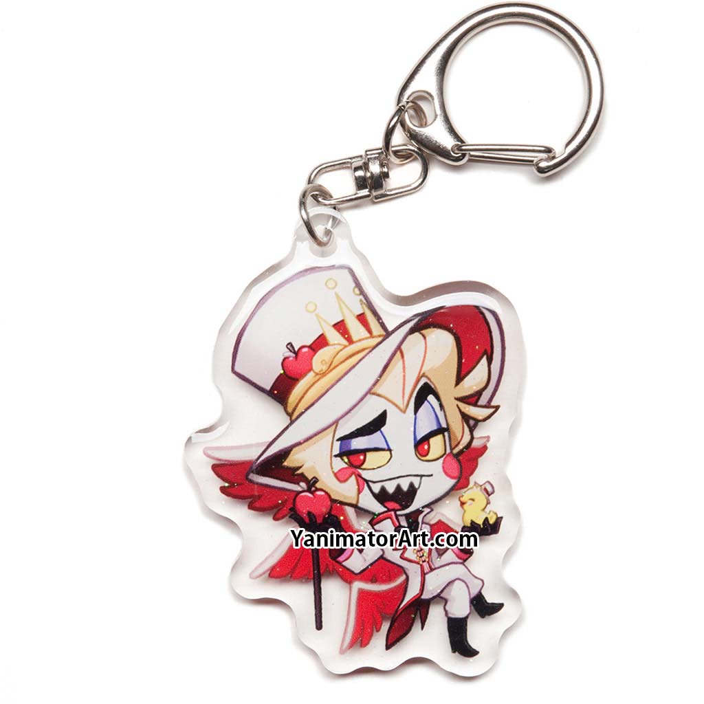 Hazbin Hotel Acrylic Charm Keychains FULL SET [10 PCS]