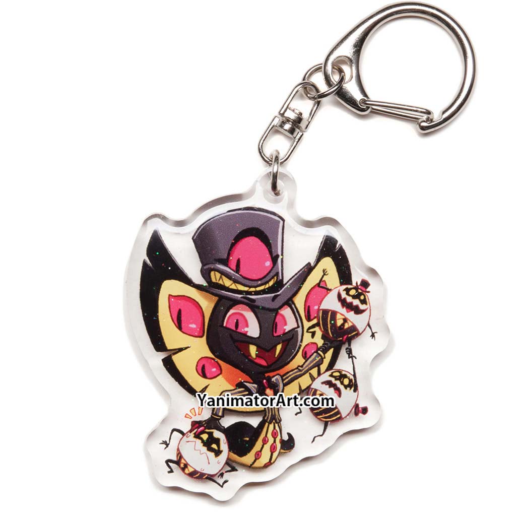 Hazbin Hotel Acrylic Charm Keychains FULL SET [10 PCS]