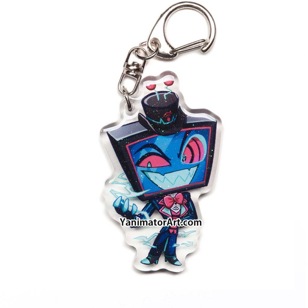 Hazbin Hotel Acrylic Charm Keychains FULL SET [10 PCS]