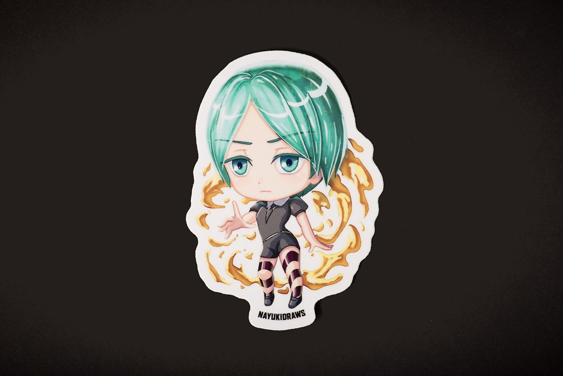 Land of the Lustrous Vinyl Stickers FULL SET [10 PC] - nayukidraws