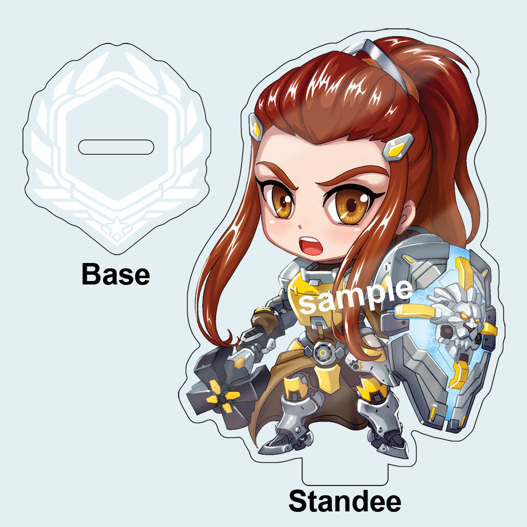 Brigitte Acrylic Standee