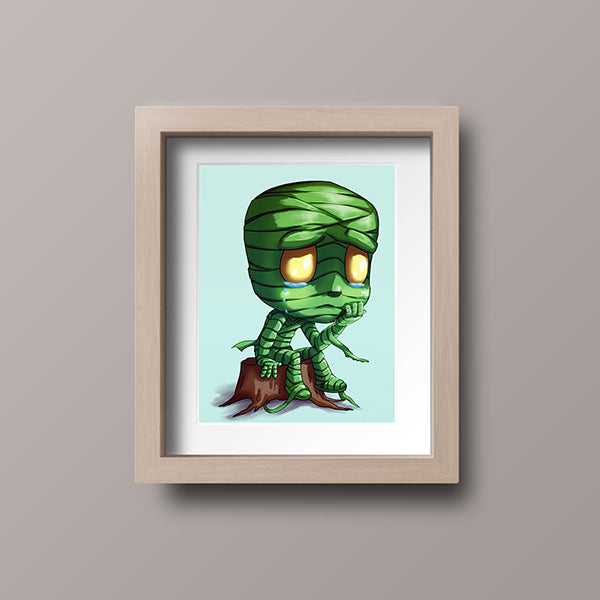 Amumu Chibi Mini Print - nayukidraws