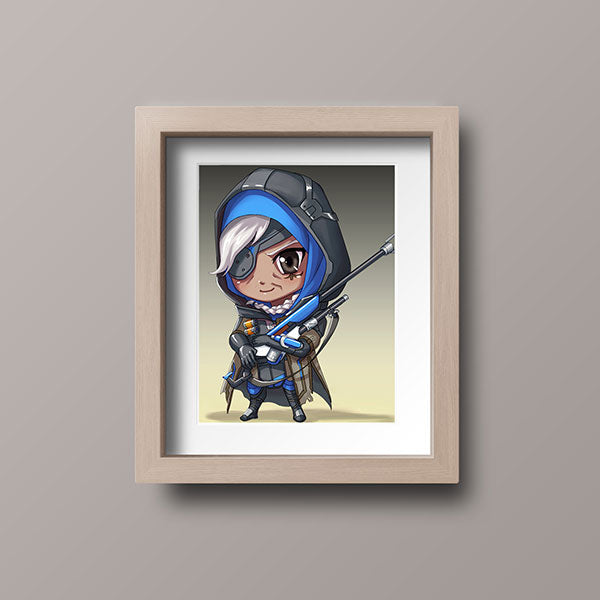 Ana Chibi Mini Print