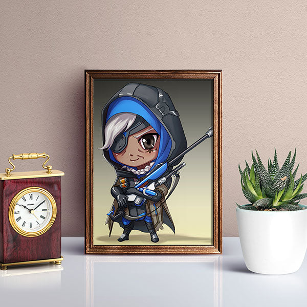 Ana Chibi Mini Print