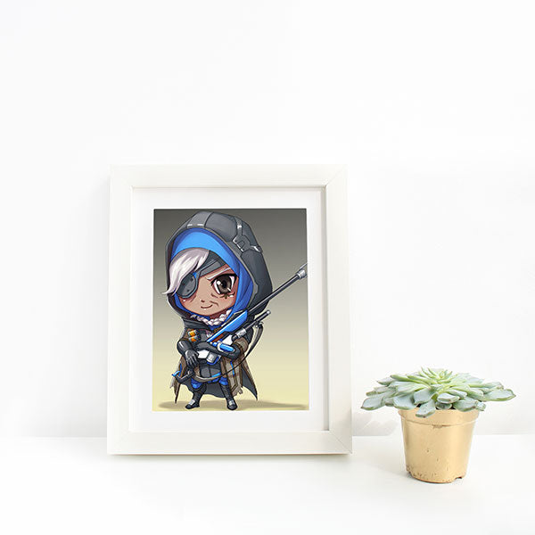 Ana Chibi Mini Print