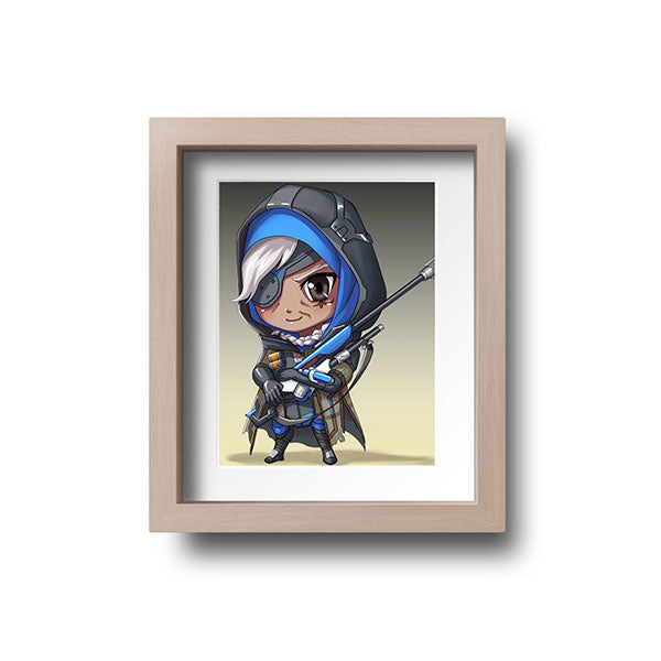 Ana Chibi Mini Print