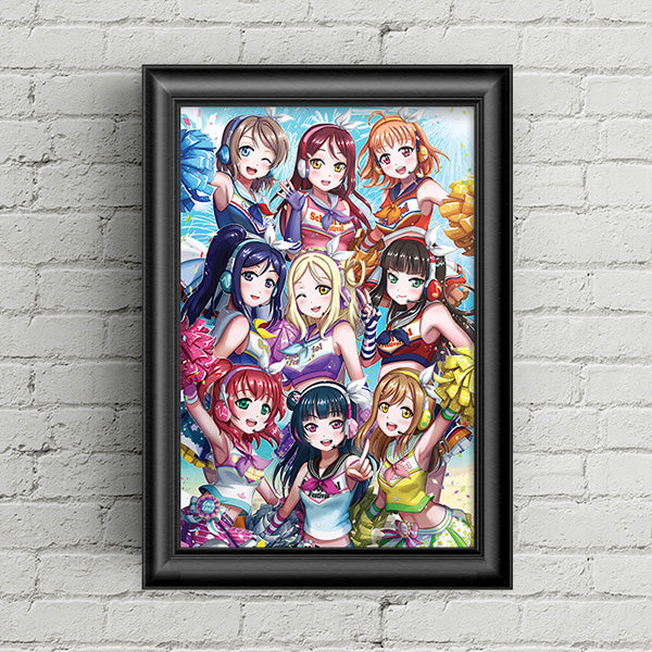 Love Live! Sunshine!! Aqours Poster Print - nayukidraws