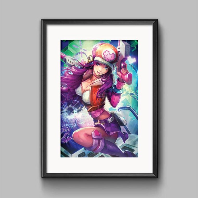 Arcade Miss Fortune Poster Print