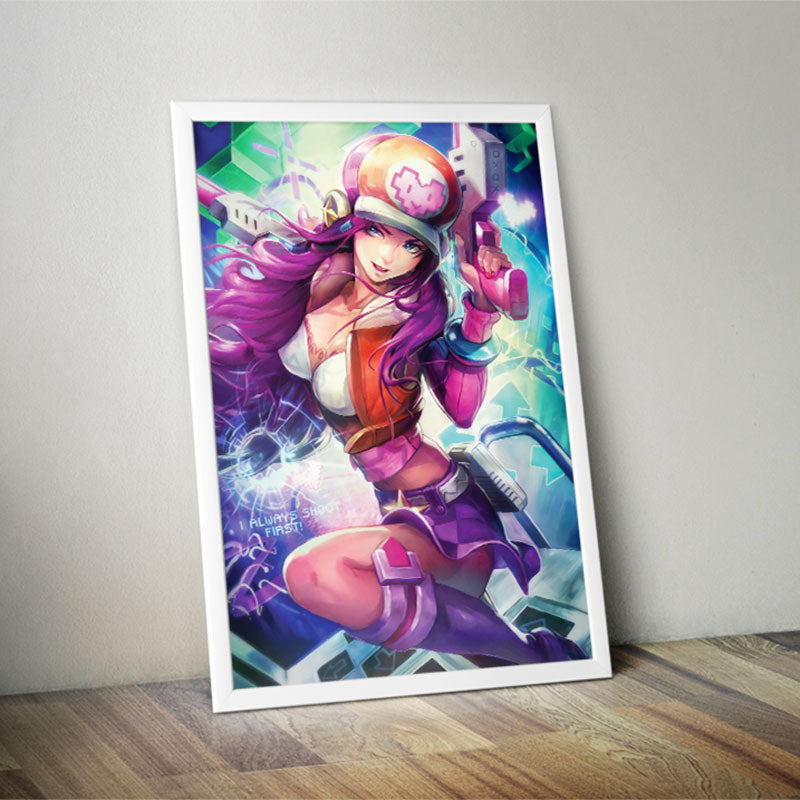 Arcade Miss Fortune Poster Print