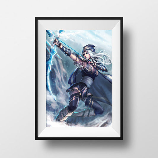 Ashe Poster Print - nayukidraws