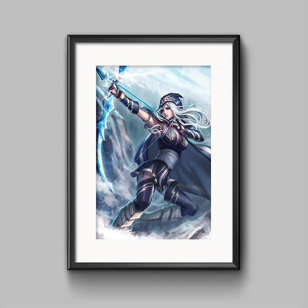 Ashe Poster Print - nayukidraws