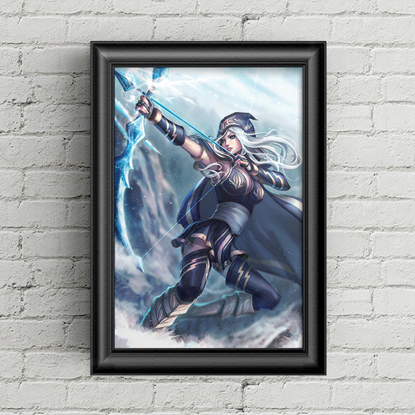 Ashe Poster Print - nayukidraws