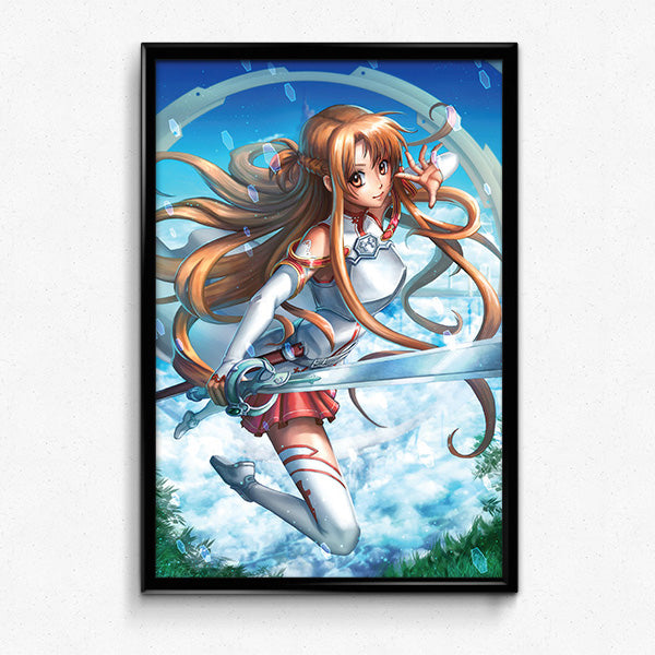 Sword Art Online - Asuna Poster Print - nayukidraws