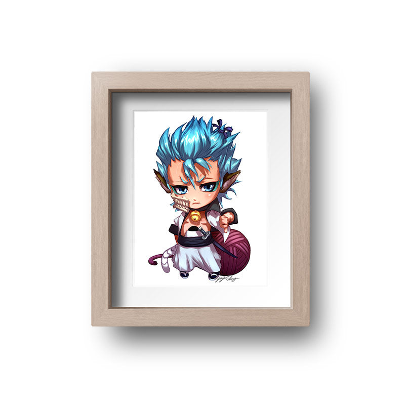 Grimmjow Chibi Mini Print