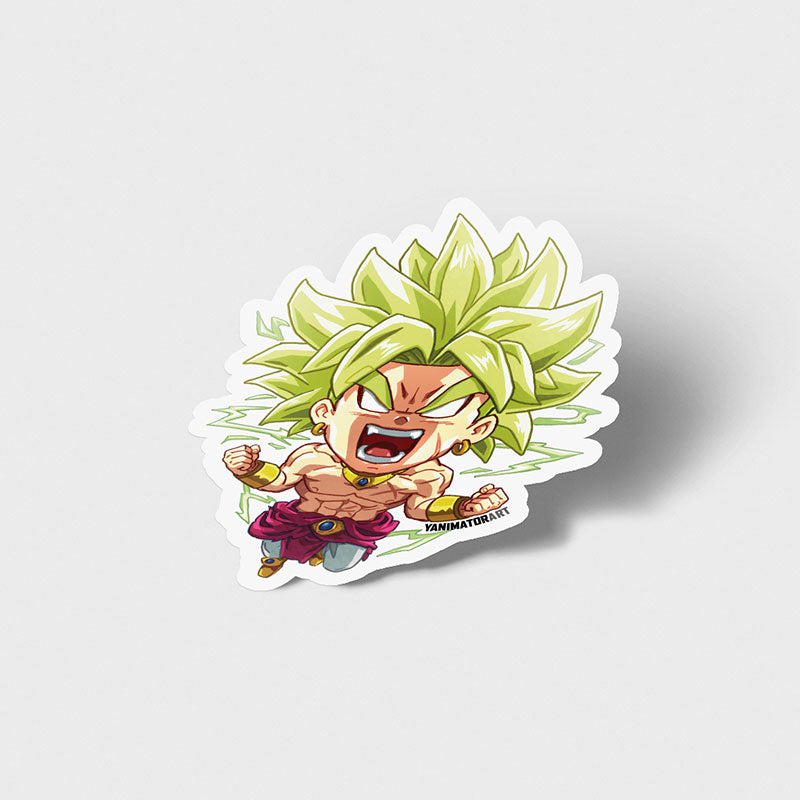 Broly Vinyl Sticker