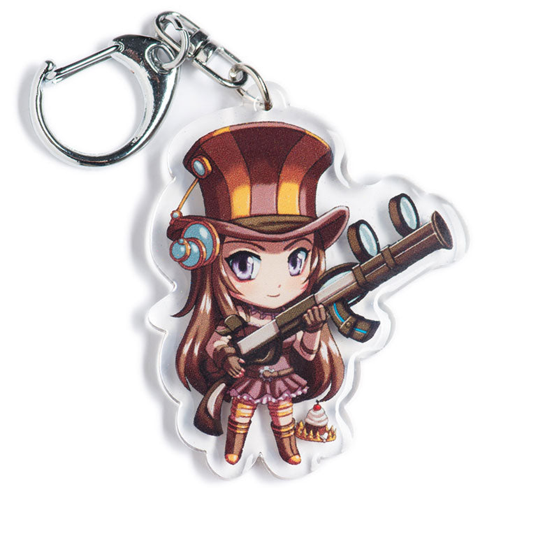 Caitlyn Acrylic Keychain - nayukidraws