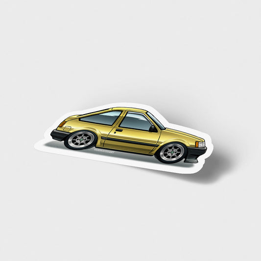 AE86 Collection Carland86 AE85 Levin Vinyl Sticker
