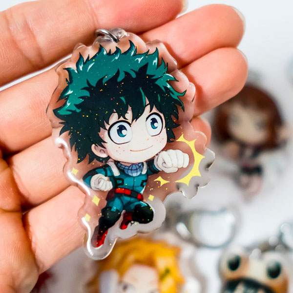 Deku Acrylic Keychain - nayukidraws